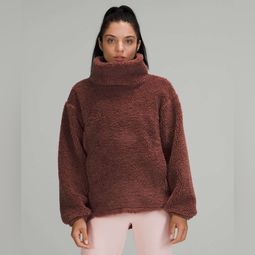 NWT Lululemon Warmth Restore Long Pullover Smokey Topaz